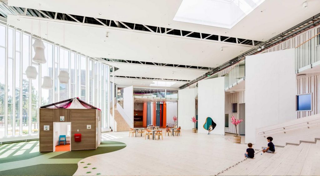幼兒園室內(nèi)大廳設(shè)計(jì)主要區(qū)域有哪些？